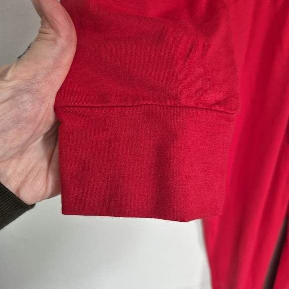 Smash + Tess Jillian Harris Collab Red Jumpsuit Hooded Tie Waist XL - Picture 8 of 11